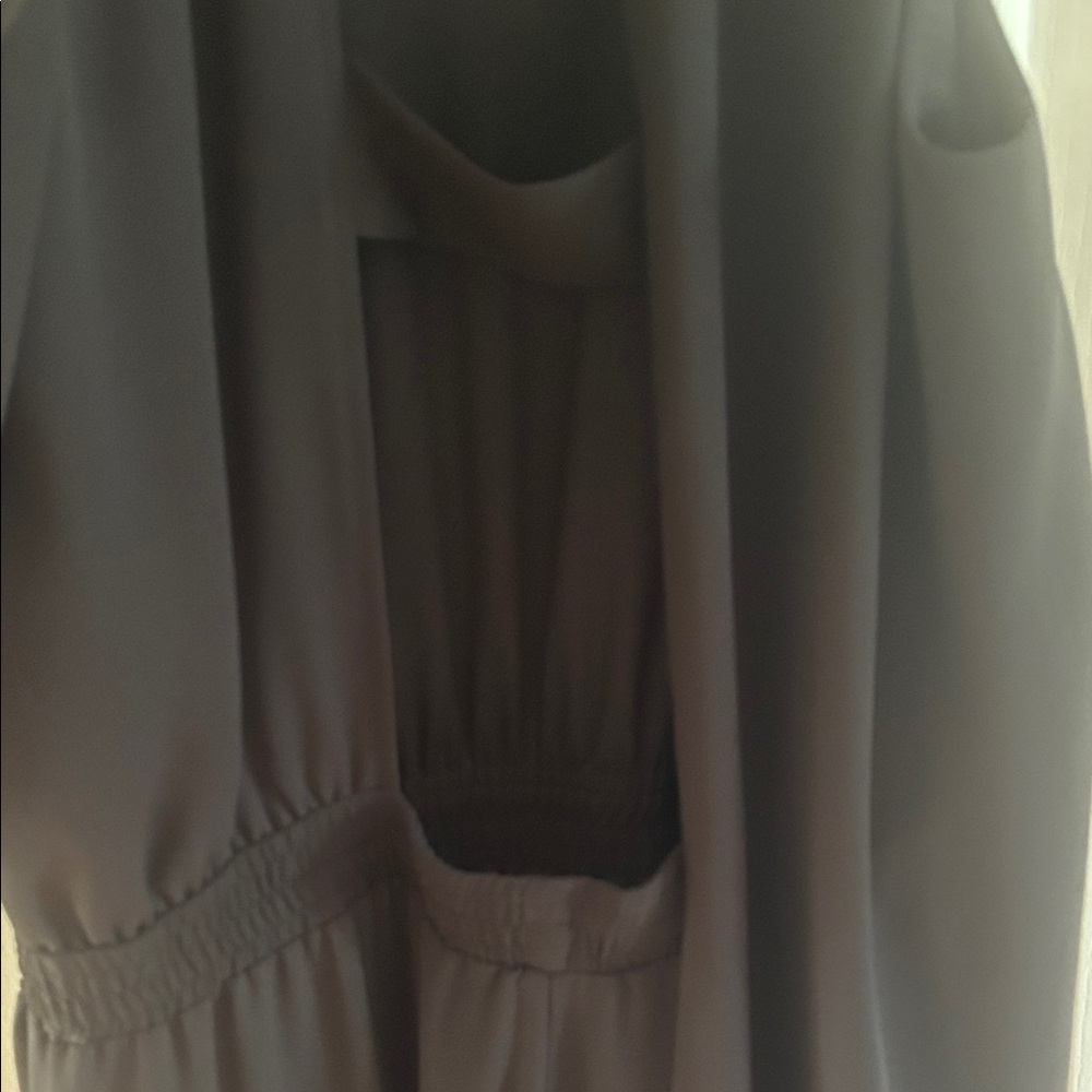BCBGMaxAzria Black Backless Dress - Picture 5 of 8
